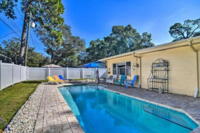 Quiet Home-Heated Pool-King Bed- 3 mi to Madeira Beach